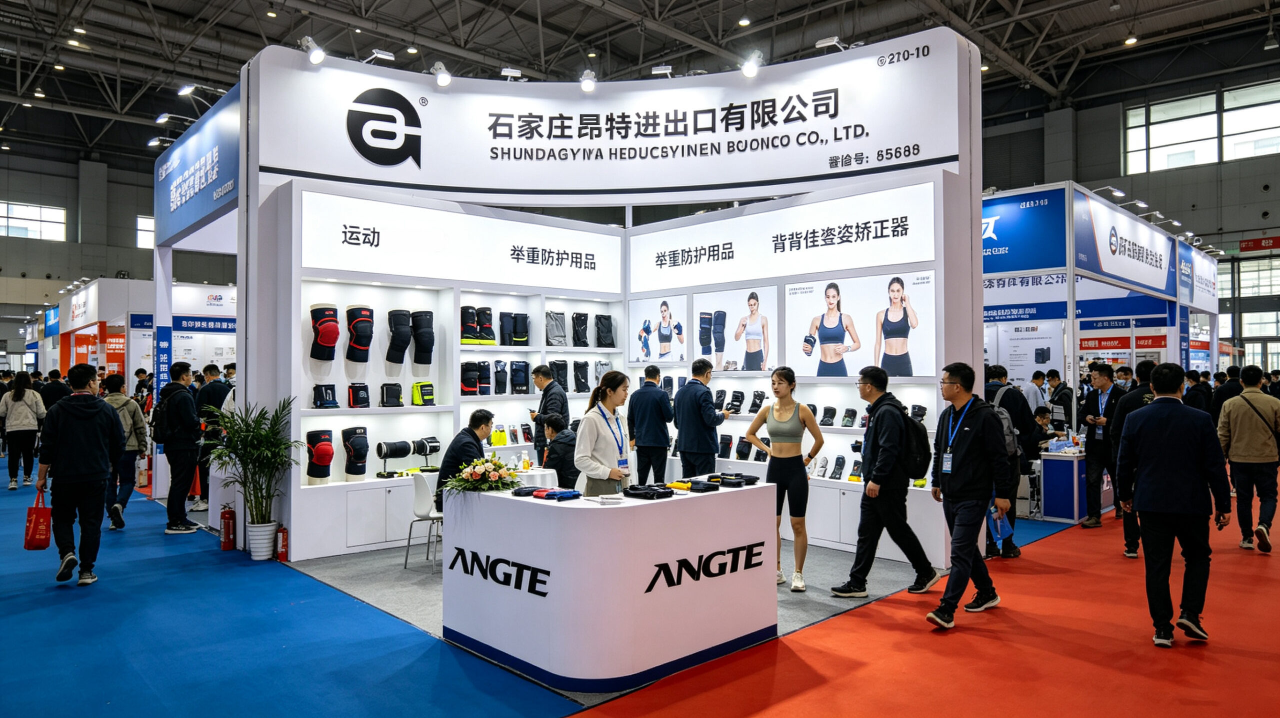 Angte brand, a professional supplier and exporter of sports&heathy care product 