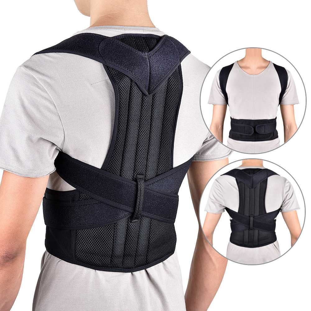 Back brace posture corrector